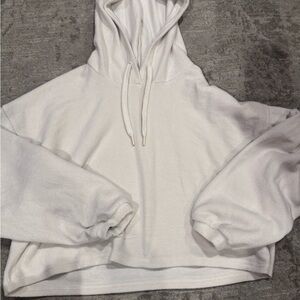 Elegant White Hoodie for Women